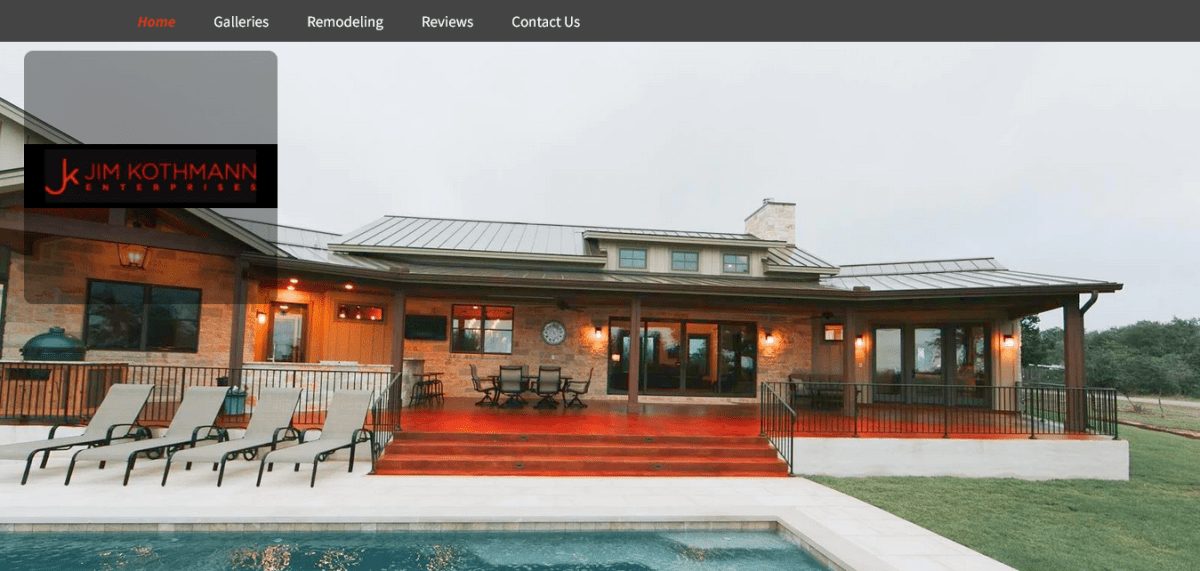 Home Jim Kothmann Custom Home Builder